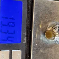 انگشتر عقیق کاملا طبیعی قلمزنی|جواهرات|تهران, باغ فیض|دیوار