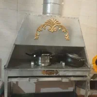میز کانتر و منقل کباب