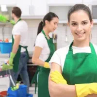 خدمتکار خانم برای امورات منزل