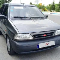 پراید۸۶دوگانه شرکتی ماشین درحدصفرکم کارکرد رخ صفر