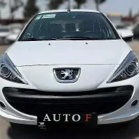 207 سقف فلز اتومات TU5P سفید صفر کیومتر 1404