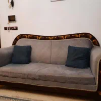 مبل ۷ نفره با ۲جلومبلی با ۵ تا کوسن