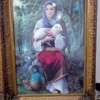 تابلو لوستر وسایل منزل مفت مفت|لوستر و چراغ آویز|مشهد, عبادی|دیوار