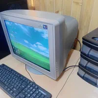 مانیتور crt سامسونگ|قطعات و لوازم جانبی رایانه|محمدشهر, محمدشهر|دیوار