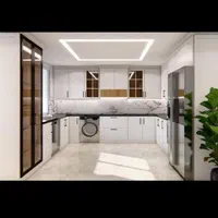 انواع کابینت)آماده)آشپزخانه)ورق سفیدگرید+Aسری اول|مصالح و تجهیزات ساختمان|مشکین‌دشت, |دیوار