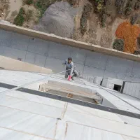 خدمات داربست.پیچ ورولپلاک سنگ نما.نانو بدون داربست