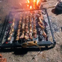 دستگاه سیخ گردان مسافرتی 10 سیخ ( کباب پز)