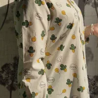 مانتو نخی کاکتوس فری سایز