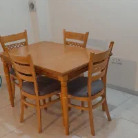 میز نهارخوری چهار نفره|میز و صندلی غذاخوری|تهران, تهرانسر شمالی|دیوار