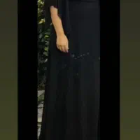 لباس مجلسی مشکی حریر