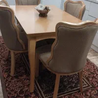 میز نهار خوری ۴ نفره درحد نو
