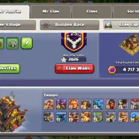 اکانت کلش اف کلنز تاون هال 17 مکس|کنسول، بازی ویدئویی و آنلاین|مبارکه, |دیوار