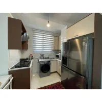 پرده زبرا طوسی روشن