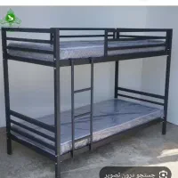 تخت دو طبقه فلزی نو و شیک و محکم