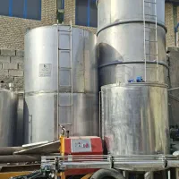 مخزن استیل 10تن 304 تانکر 13تن 316 میکسر 10دست دوم