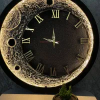 ساعت ماه تکسچر|ساعت دیواری و تزئینی|مشهد, آزادشهر|دیوار