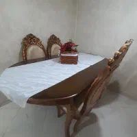 ناهارخوری و مبل ست چرم و دو عدد کاناپه|مبلمان خانگی و میز عسلی|ملارد, |دیوار