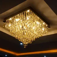 لوستر کریستالی|لوستر و چراغ آویز|محمدشهر, محمدشهر|دیوار