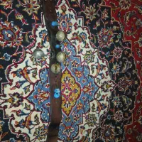 کمر بند سگ چرم با ۴ تا زنگ