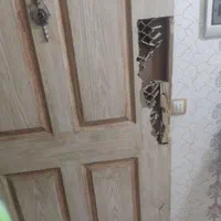 تعمیرات درب های پوسیده حمام و سرویس وشکسته چوبی|خدمات پیشه و مهارت|زنجان, |دیوار