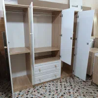کمد دیواری کشاب دار ست با تخت و سرویس خواب|جاکفشی، کمد، دراور|اهواز, نادری|دیوار