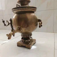 سماور زغالی سه مهر شیر خورشید