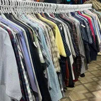 پیراهن نخی ، جین ، کتان ، وینتیج استوک