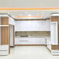 طراحی و ساخت کابینت MDF و درب چوبی