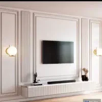 قاببندی.گلویی. دیوار tv.مدرن.کلاسیک