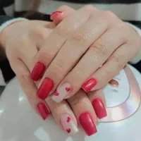 کاشت ناخون ژلیش ترمیم لمینت