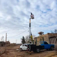 بالابر نیسانی دسترسی ۱۳متر با سبد گردون۲۰۰ کیلویی