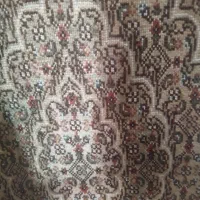 فرش چهل رج رنگ کرم
