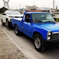 راننده جرثقیل با ماشین امداد خودرو