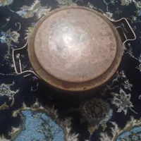 دیگچه مسی قدیمی|ظروف پخت‌وپز|کرمان, |دیوار