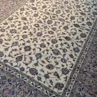 یک جفت فرش دستباف ۹ متری اردکان نقشه افشان