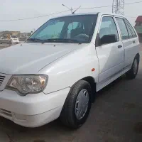 پراید 111 سفید عروسک مدل98 معاوضه نقدی