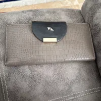 کیف پول چرم مشهد وکمربند زنانه چرم منط