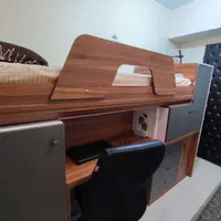 تخت دوطبقه تک نفره کمجا مدل آوا