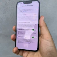 Iphone13 مشکی ۱۲۸گیگ دو سیم|موبایل|ساری, |دیوار