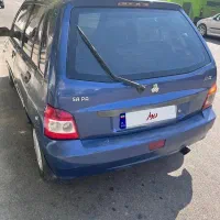 پراید ۱۱۱ مدل ۹۲ دولکه رنگ شاسی عقب جلو پلمپ