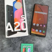 گوشی کارکرده A20s میکرفون قطع|موبایل|ساوه, |دیوار