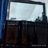 آینه کنسول بزرگ سه درب
