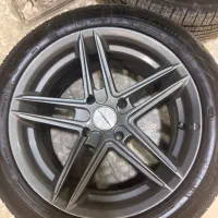 رینگ ووسن با لاستیک در حد|قطعات یدکی و لوازم جانبی|اردبیل, |دیوار