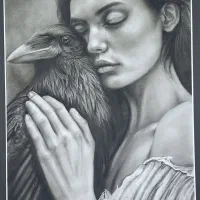 تابلو سیاه قلم