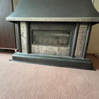 بخاری گازی طرح شومینه|بخاری، هیتر، شومینه|برازجان, |دیوار