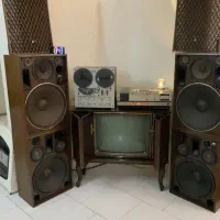 فروش تلویزیون قدیمی ناسیونال چوبی