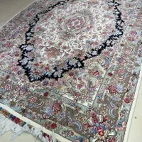 جفت 9 متری فرش دستباف طرح تبریز خطیبی شرایطی
