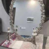 آینه و شمعدان طرح نقره