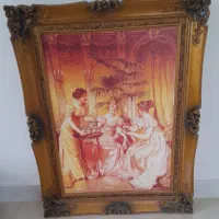 دوعدد تابلو نقاشی