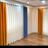 پرده حریر سیمدوز جدید